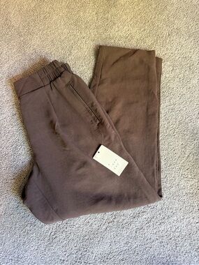 Target Brown Women's Relaxed Pull-On Pants